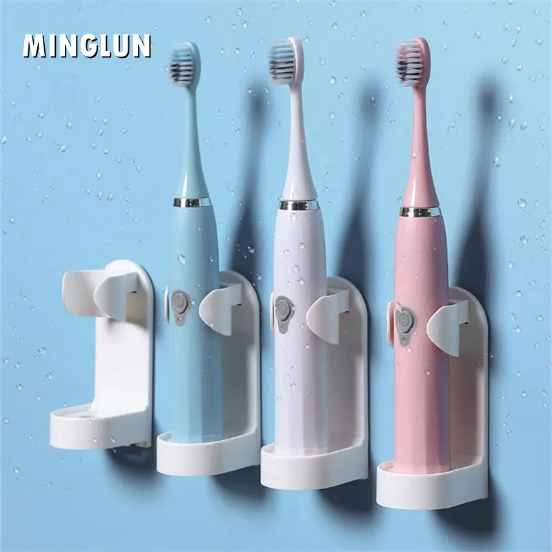 

Electric toothbrush stand Brush holder stand for toothbrush in the wall hanging shelf storage shelves bathroom accessories tools