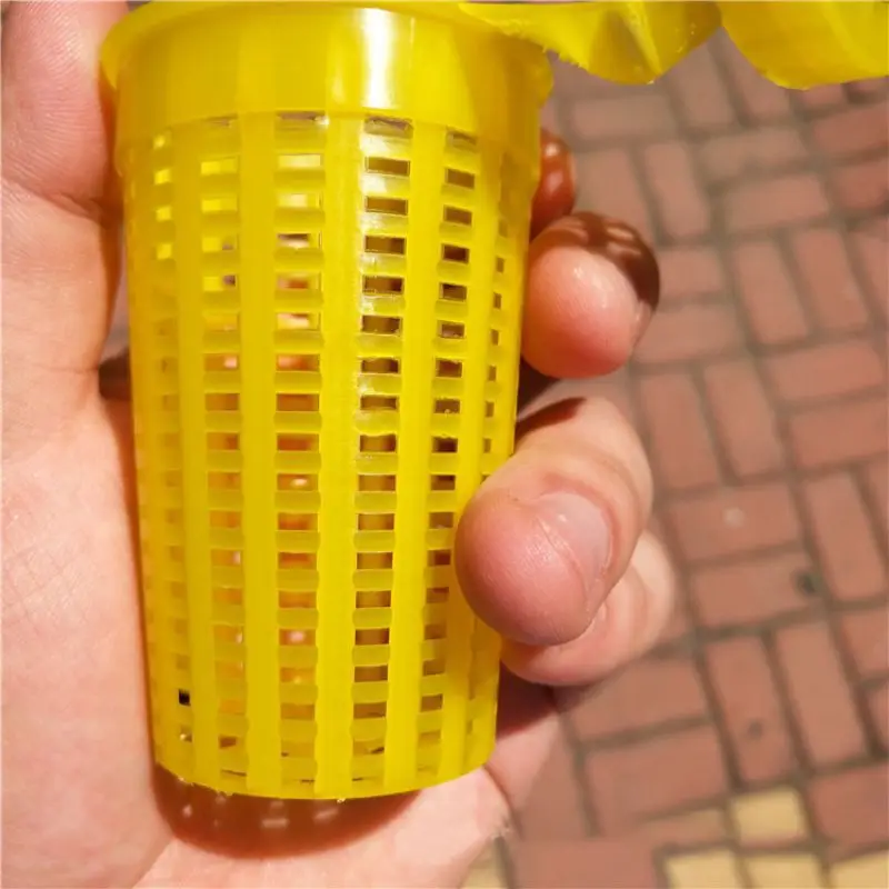 Lightweight Fishing Net Shrimp Cage Bait Accessories Crab Plastic Feeder Yellow Fish | Спорт и развлечения