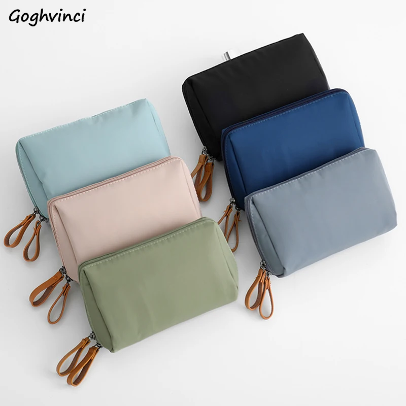 

Women Portable Cosmetic Bags Fashion Elegant Practical Toiletry Storage Lipstick-bag Beauty Pouch Zipper Wash Pack Travel Bolsa