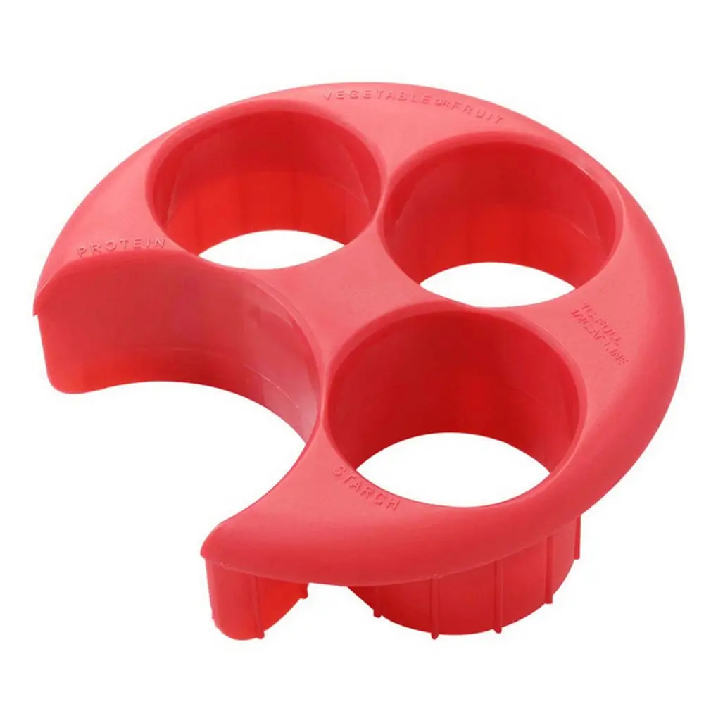 Круглый инструмент контроля порции еды измерительная плита инструменты для