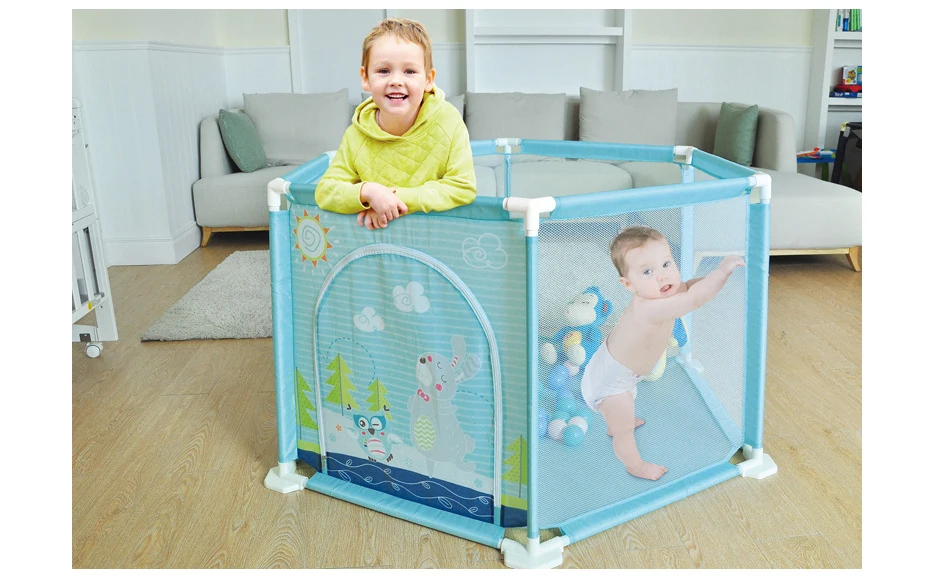 IMBABY ограждение для детского манежа новорожденный безопасные барьеры для детей мяч бассейн для 0-36 месяцев дети ребенок игровой двор игрушки для детей