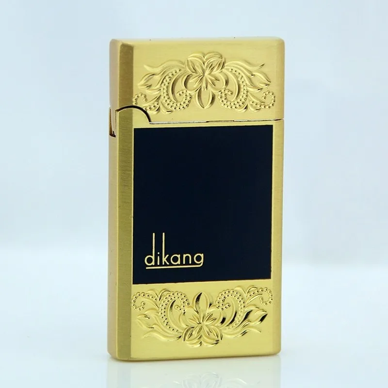 

Retro Straight Into The Red Fmale Lighter Adjustable Fmale Lighter Inflatable Butane Gas Encendedores Gadgets for Men