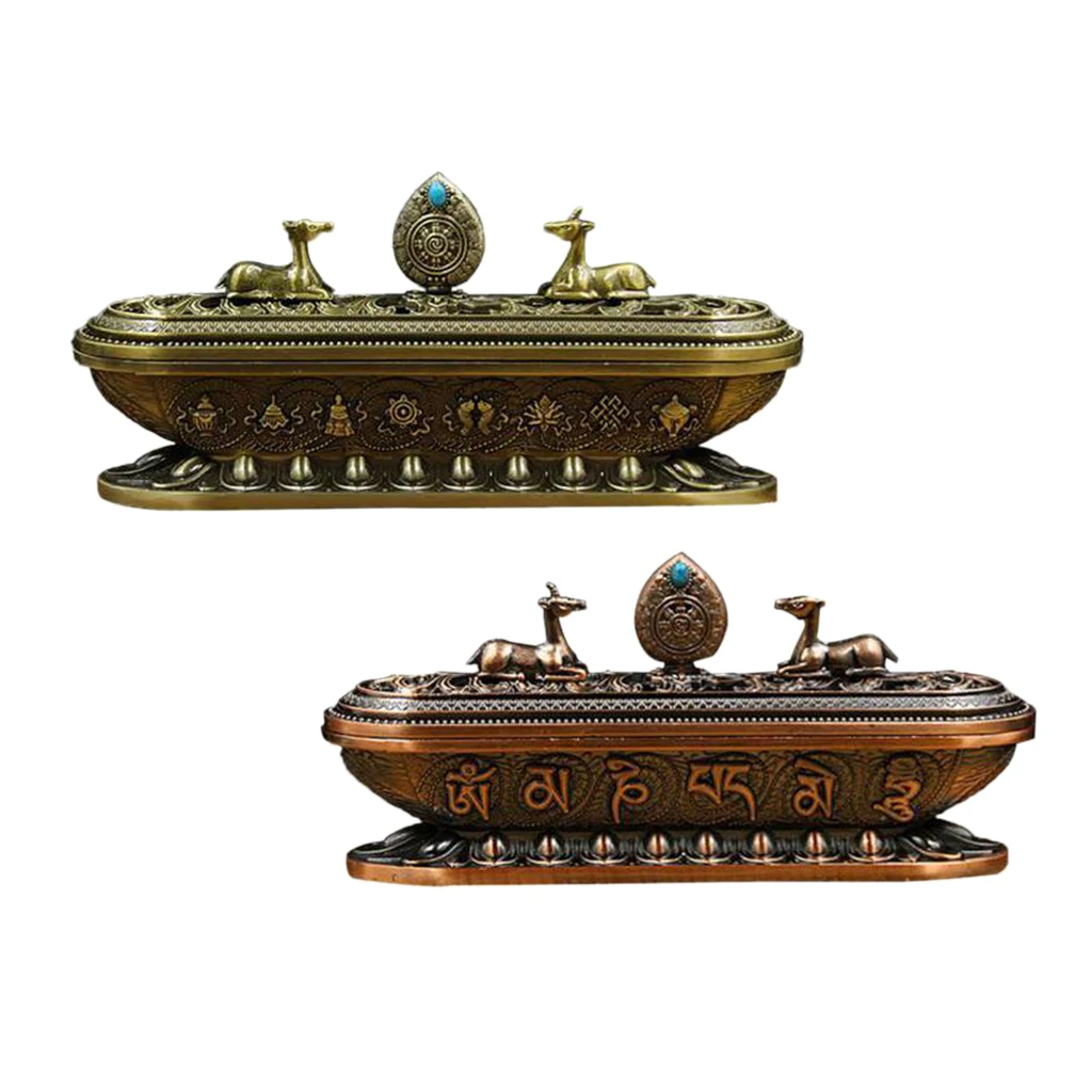 Курильница из тибетского сплава для благовоний 2 шт.|Благовония и курильницы| |