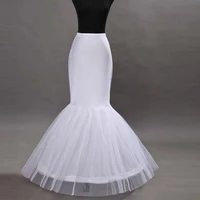 bridal wedding petticoat hoop crinoline prom underskirt fancy skirt slip mermaid wedding dress petticoat