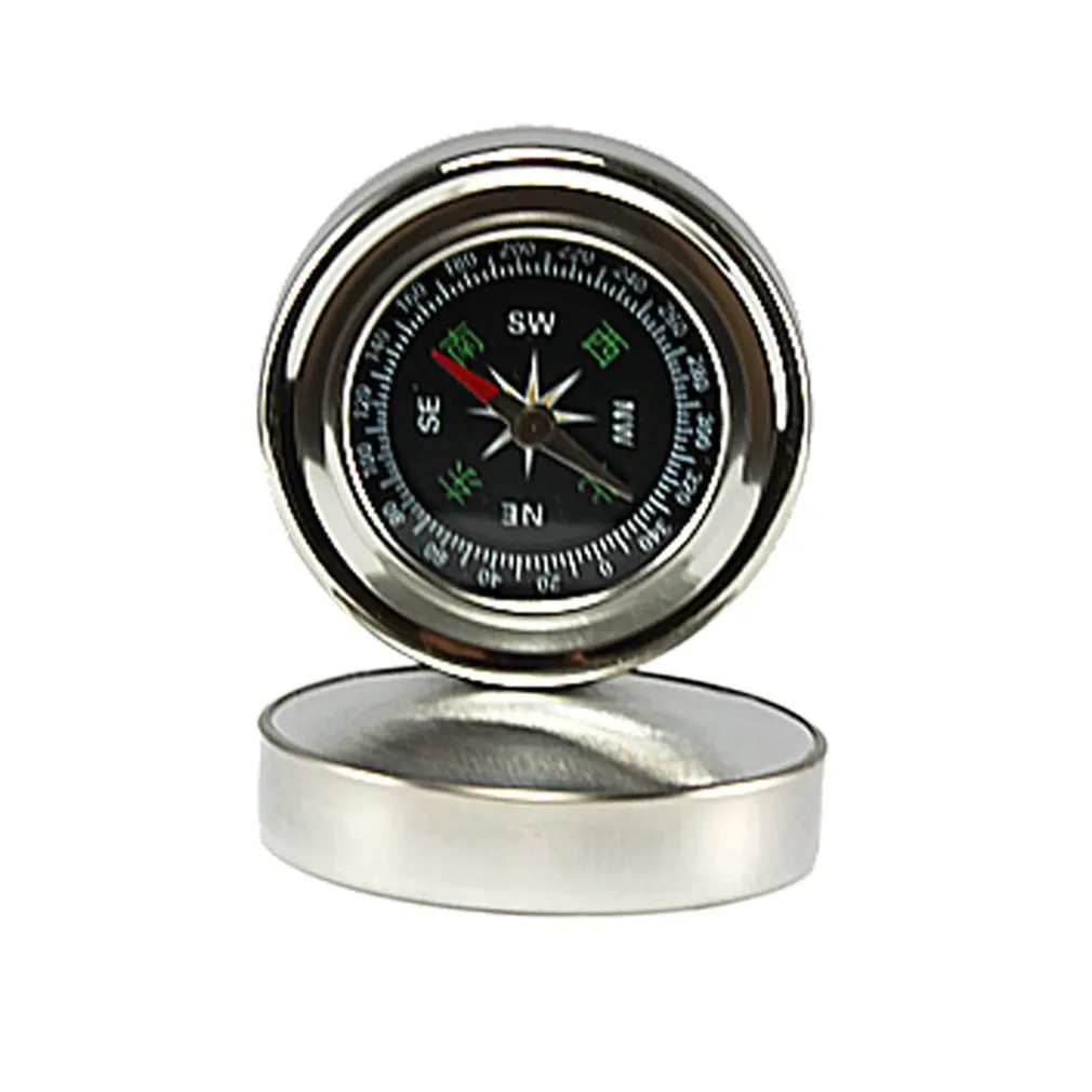 

Mini Camping Hiking Compass Outdoor Travel Compasses Navigation Wild Survival Tool Cycling Scouts Military Lightweight