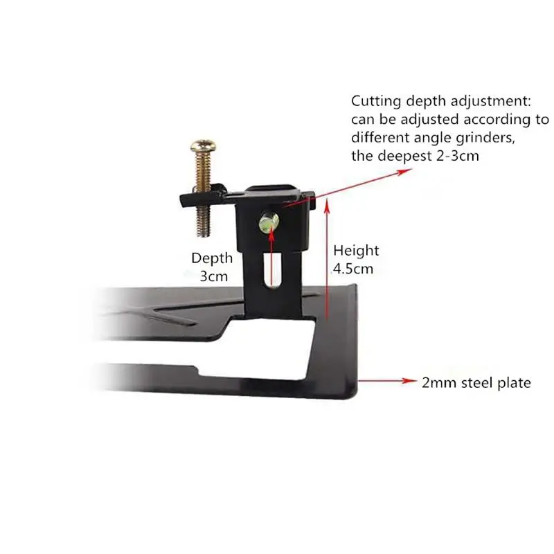 Регулируемая утолщенная сталь угловая шлифовальная машина балансировочный