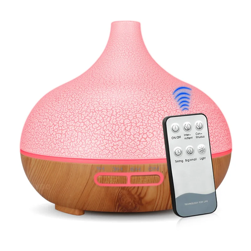 400 мл диффузор эфирного масла ультразвуковой увлажнитель воздуха с 7 сменными