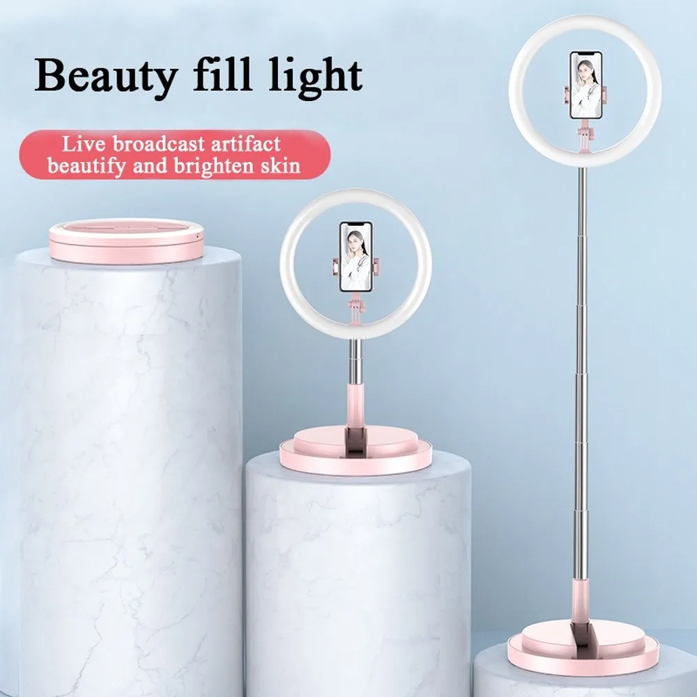 Складной живая светильник держатель телефона Универсальный селфи кольцо с