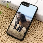 MaiYaCa исландские лошади Minature Shetland Pony чехол для телефона iPhone 5 6 7 8 plus 11 12 13 Pro X XR XS Max Samsung Galaxy S8 S9