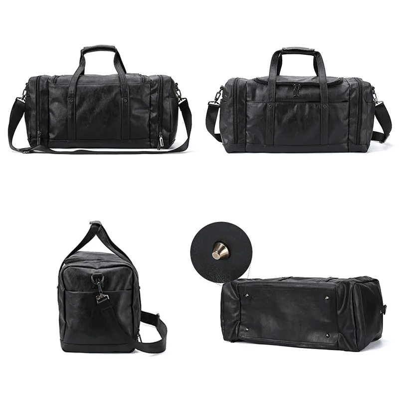 Спортивная мужская сумка для тренажерного зала сумки фитнеса из искусственной