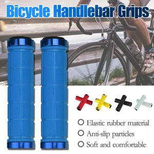Mountain Bike Handlebar Grips Bicycle Grips Anti-Slip Bar End Comfy Hand Feel  Bicycle Handlebar Grips Bicycle Parts