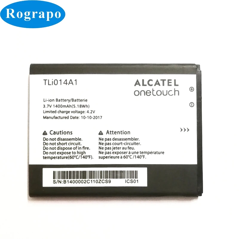 1400 мА Сменный аккумулятор для Alcatel One Touch pop D3 4035D OneTouch Pop C2 4032 4032A 4032D 4032E 4032X