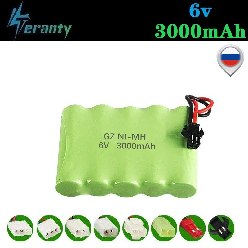 (Модель M) 6v 3000mah NiMH батарея для Rc игрушки танки автомобилей Роботы RC лодки