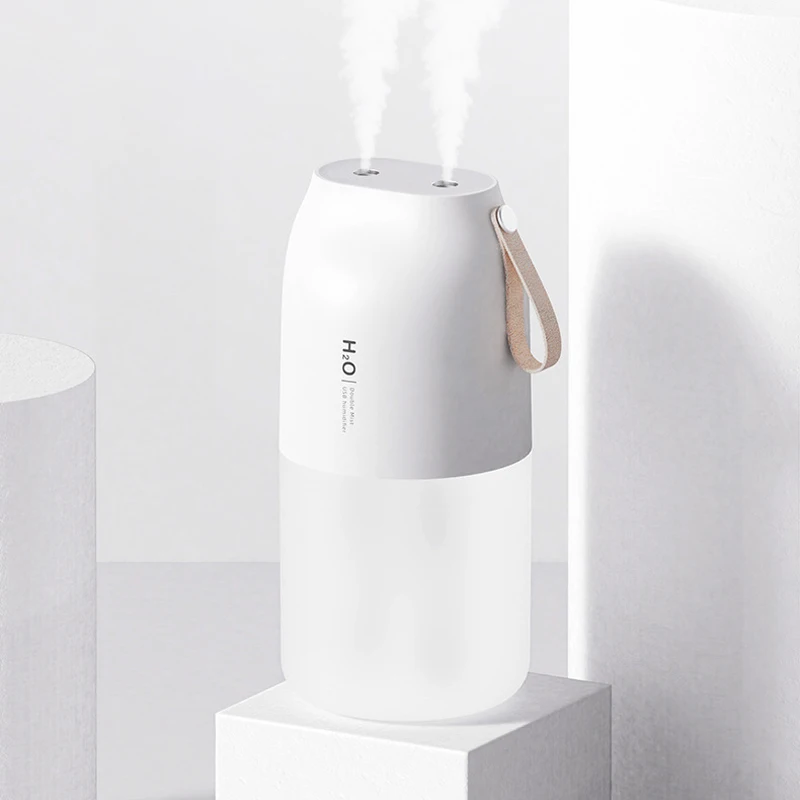 

Battery Rechargeable Aromatherapy Diffuser Wireless Air Humidifier Protable Aroma Diffuser Double Nozzle Mist Maker Humidifier