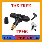 Система контроля давления в шинах 4 шт., 433 МГц, программированные датчики для Chrysler TMSJeepDodge