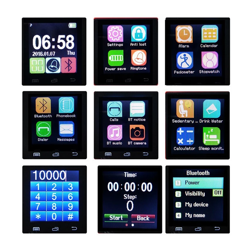 Умные часы с Bluetooth цифровые умные спортивные шагомером и мониторингом сна для