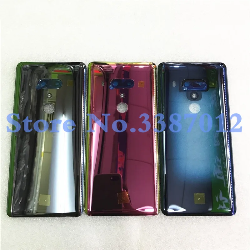 Стеклянная Задняя Дверь корпуса 6 0 дюйма для HTC U12 Plus крышка батареи чехол с