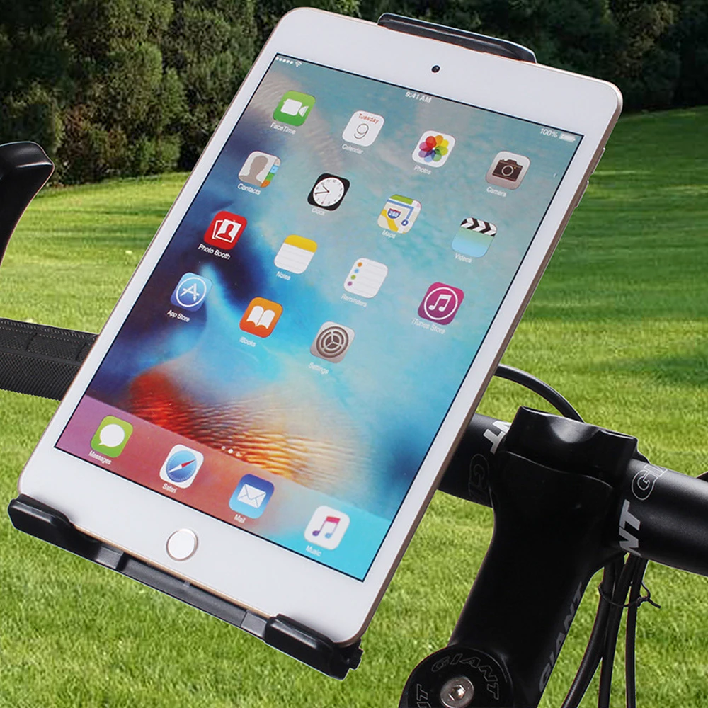

Universal Bike Treadmill Holder For iPad Pro Samsung 4 - 12 inch Cycling Bicycle Adjustable Tablet Mount Holder For Huawei Stand