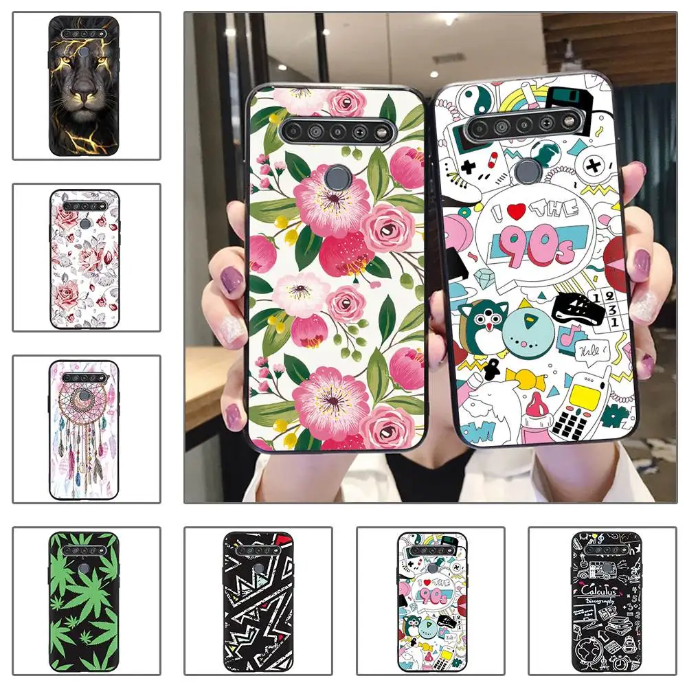 Черный противоударный чехол для LG K41S/K51S|Бамперы| |