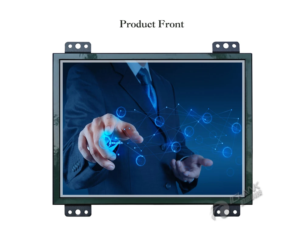 ZK080TC-UDD2/8 дюймов 1024x768 USB HDMI металлический чехол Быстрая установка драйвер монитора емкостный сенсорный ЖК-экран монитор