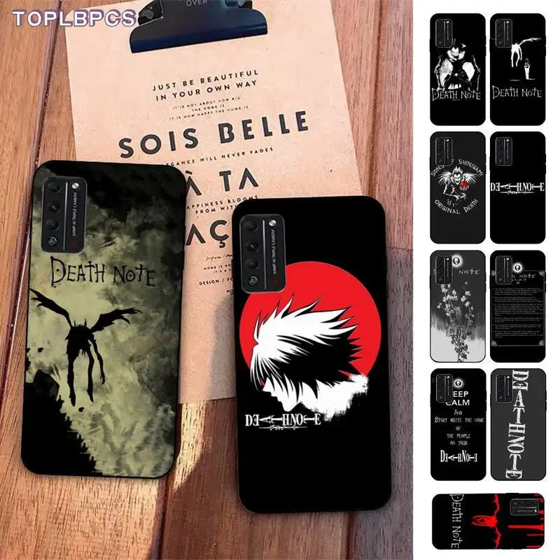 Чехол для телефона TOPLBPCS Death Note Ryuk kira черный корпус Huawei Honor 8x9 10 20 V 30 pro lite view 7A 9lite PLAY