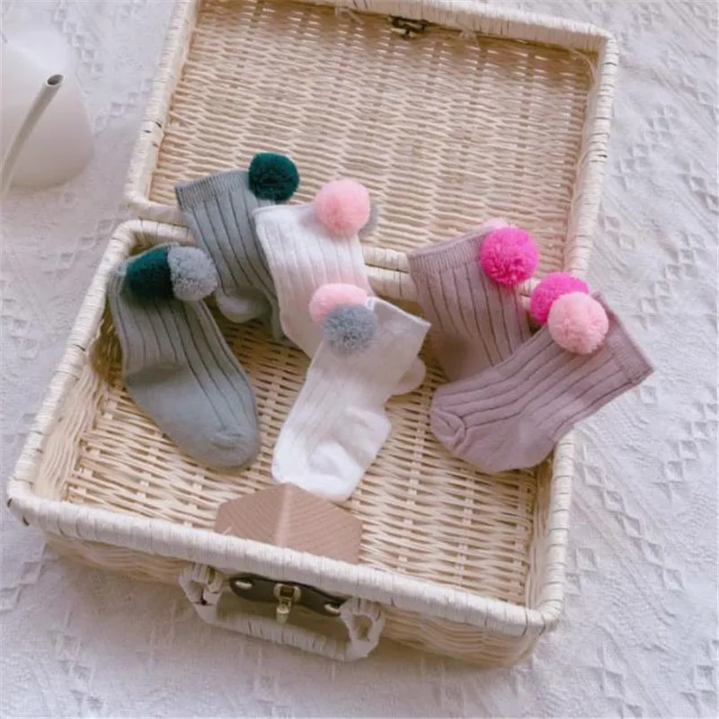 Носки для новорожденных девочек хлопковые Мягкие сетчатые милые носки малышей