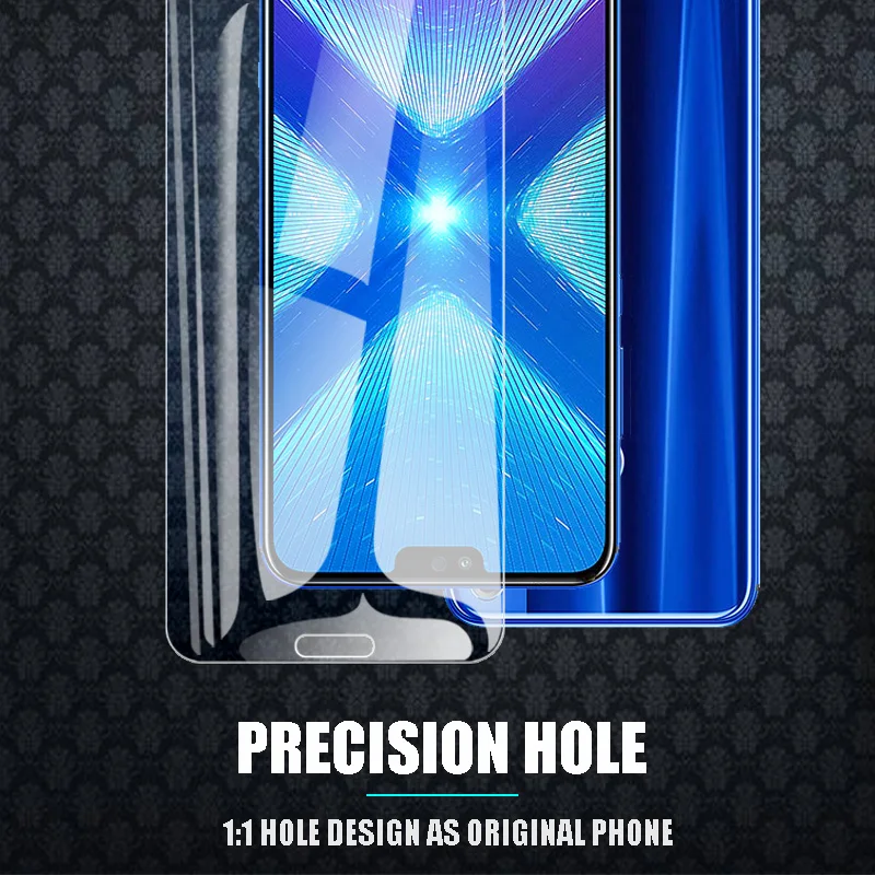 2 шт. закаленное стекло Honor 8x для huawei 8 X защитная пленка экрана на Honer X8 Honor8x