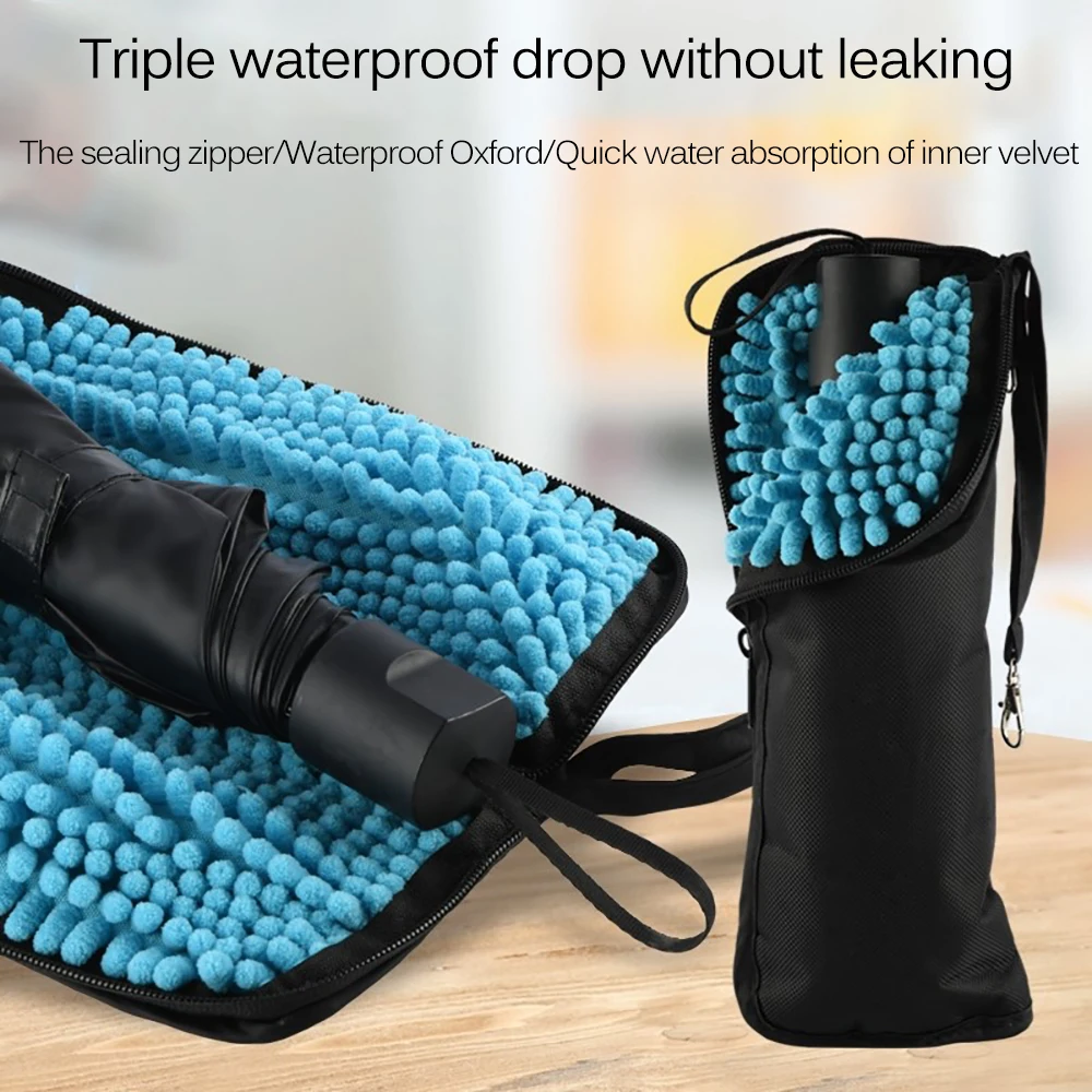 Сумка для хранения зонтов водонепроницаемая сумка зонта из микрофибры