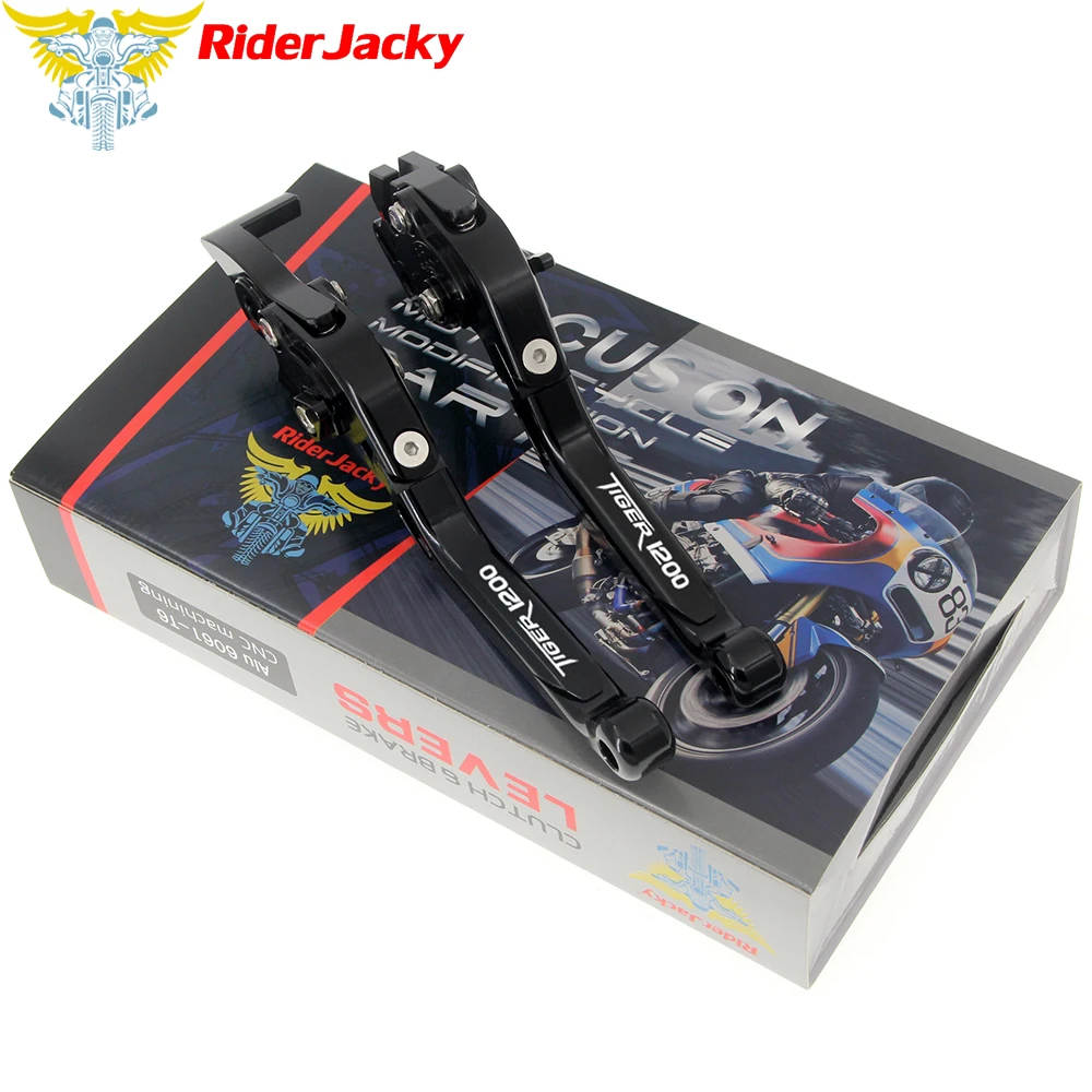 

Складные Выдвижные рычаги тормозной муфты Riderjacky для Triumph TIGER 1200 EXPLORER/XEXC/XR 2012-2018 15 2016 2017 CNC