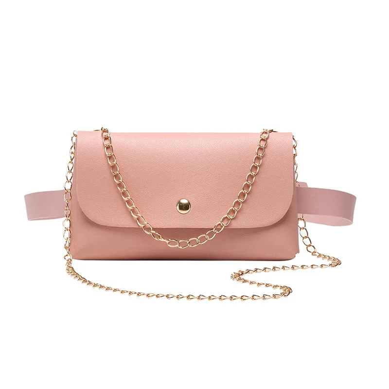 

Zebra Pattern Waist Bag Ladies Chain PU Leather Women Waist Belt Bags Waterproof Chest Belly Pouch Women Fanny Pack Coin Purse