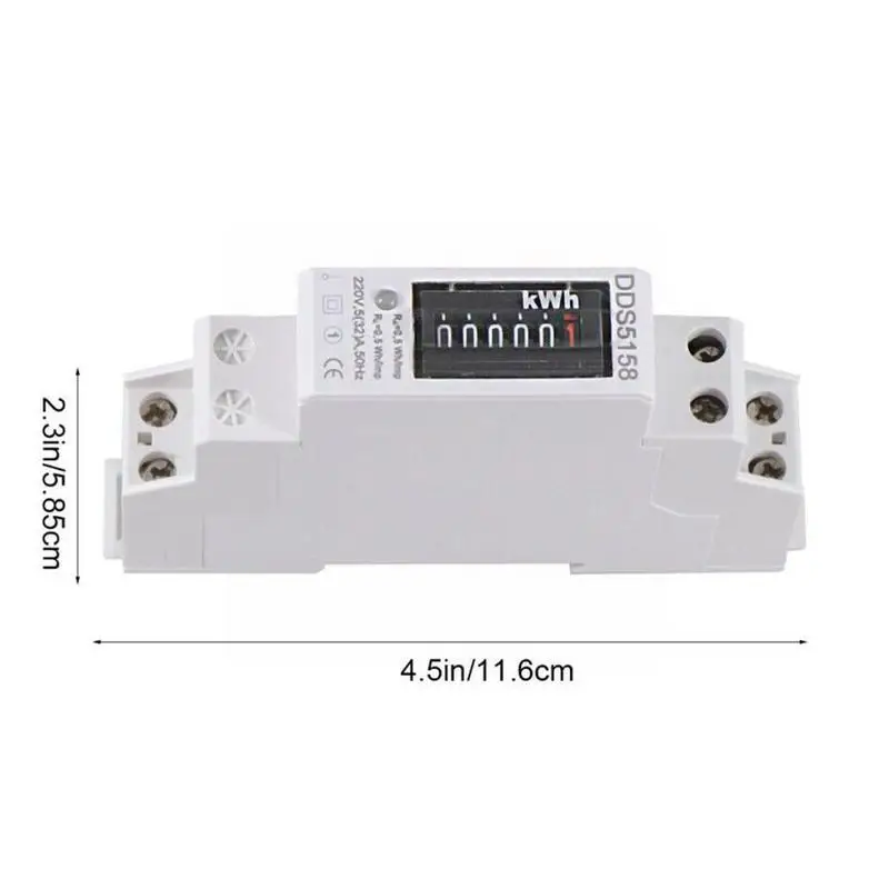 Однофазный электронный измеритель мощности квтметр переменного тока счетчик