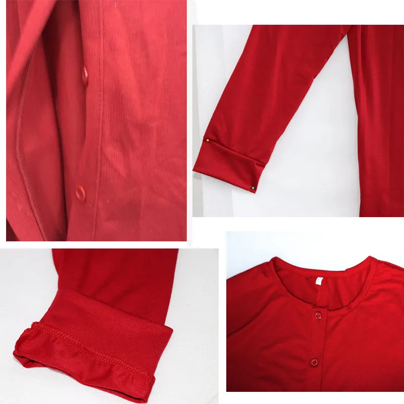 2022 Men Pajamas Jumpsuit Solid Color Comfort Button Onesies Homewear Long Sleeve Leisure Sleepwear Men Rompers Nightwear