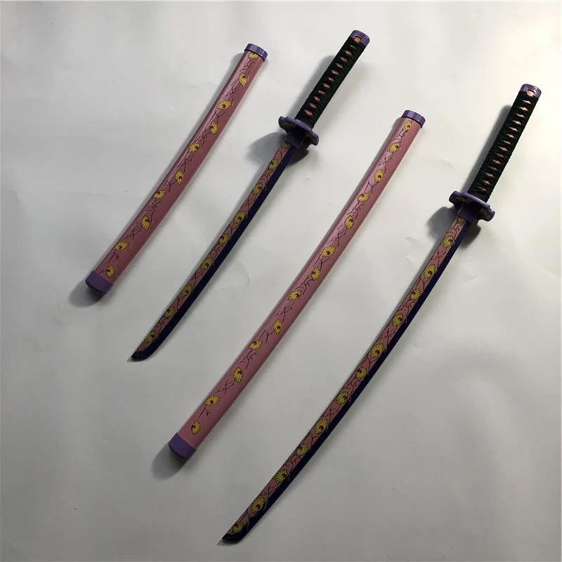 

Demon Slayer:Kimetsu No Yaiba Tsugikuni Michikatsu Kokushibou sword Iguro Obanai cosplay Prop weapon Uzui Tengen Props Knife