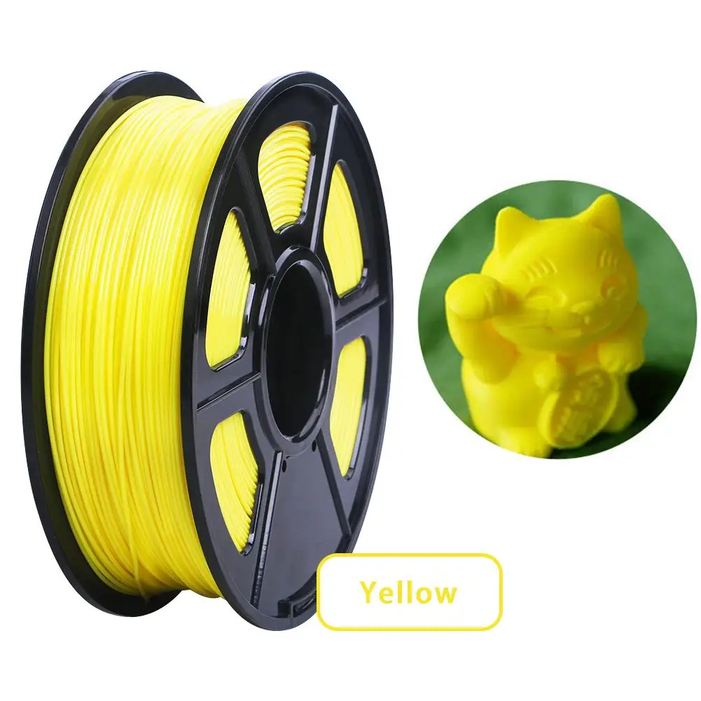 

3D Printer PLA Filament 1.75mm Filament Dimensional Accuracy +/-0.02mm 1KG 343M 2.2LBS 3D Printing Material for RepRap
