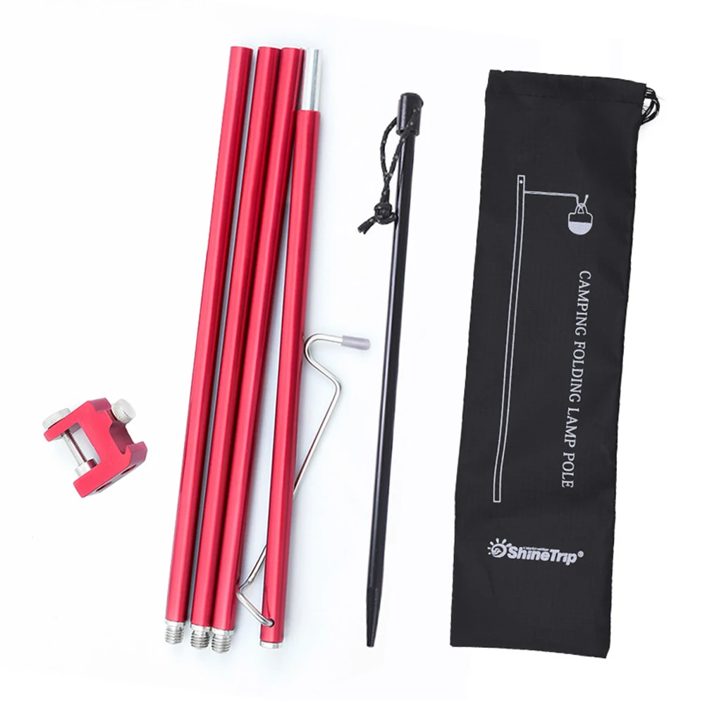 Складная алюминиевая лампа для кемпинга ультралегкий Портативный прочный
