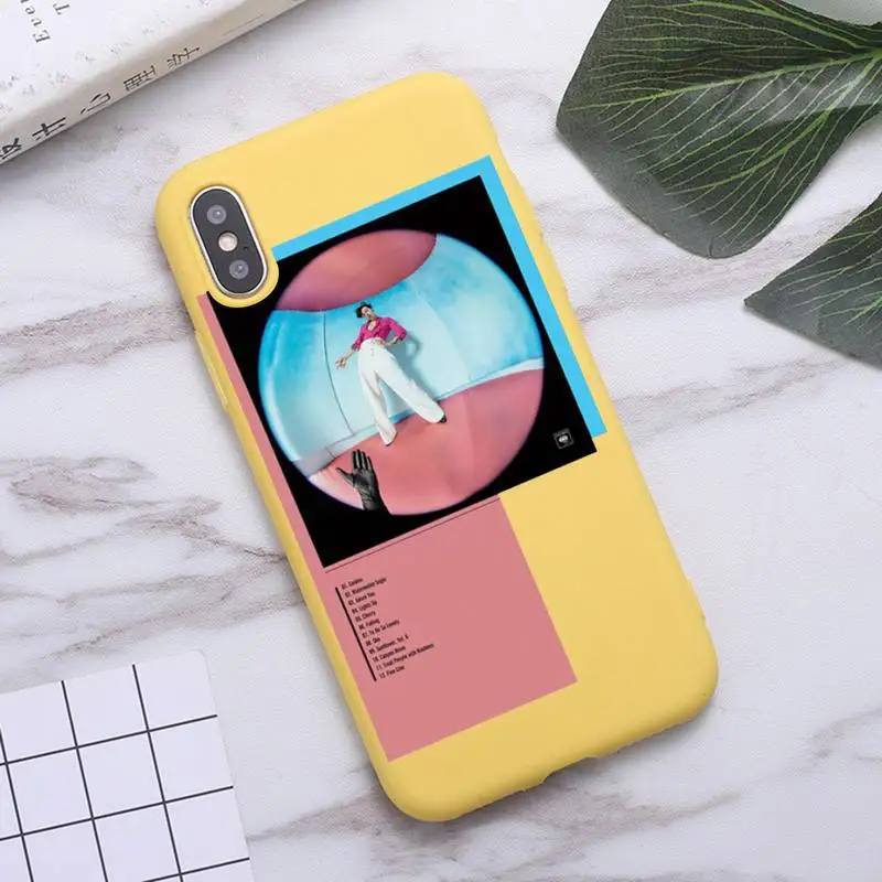 

Harry Styles love on Tour 2020 Phone Case Candy Color for iPhone 6 7 8 11 12 s mini pro X XS XR MAX Plus