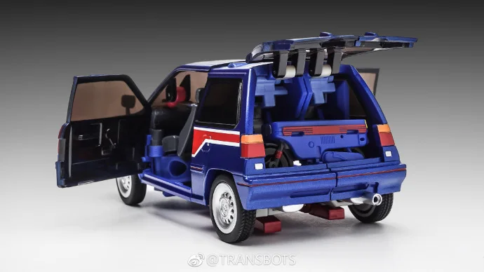 Xtransbots MX-17 MX17 Savant полозья трансформация фигурка