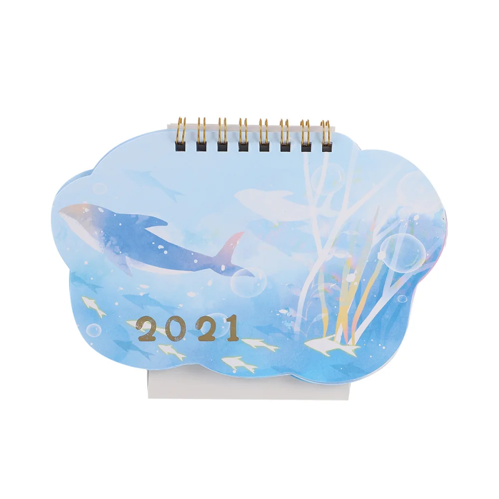 

1pc Cartoon Desk Calendar Creative Office Calendar Convenient Calendar