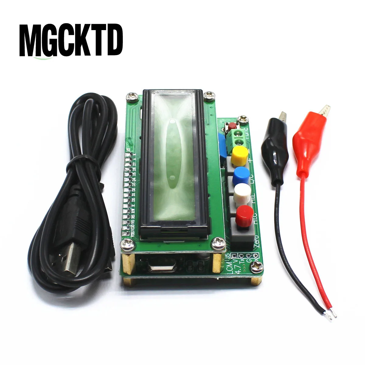 LC100-A цифровой lcd Высокоточный Измеритель индуктивности L/C