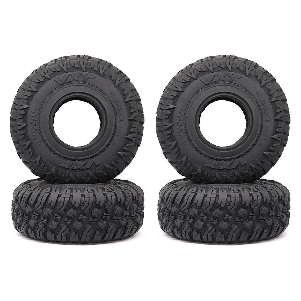 MJRC 1,9-дюймовые 118 мм резиновые шины для Traxxas 1/10 rock track Redcat SCX10 II axial 90046 90047 trx-4 RC4WD d90 d110 TF2 RC автомобиль - Цвет: 4PCS