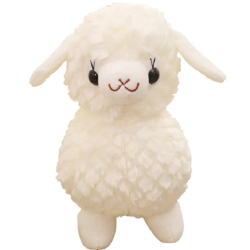 

New Style Alpaca Doll Grass Mud Horse Sheep Plush Toy Soothing Playmate Kids Toys Stuffed Animals Christmas Birthday Gifts