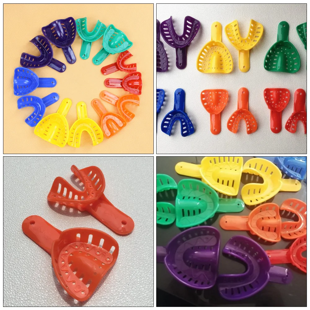 

12pcs High Temperature Teeth Trays Mouth Guards (Random Color)