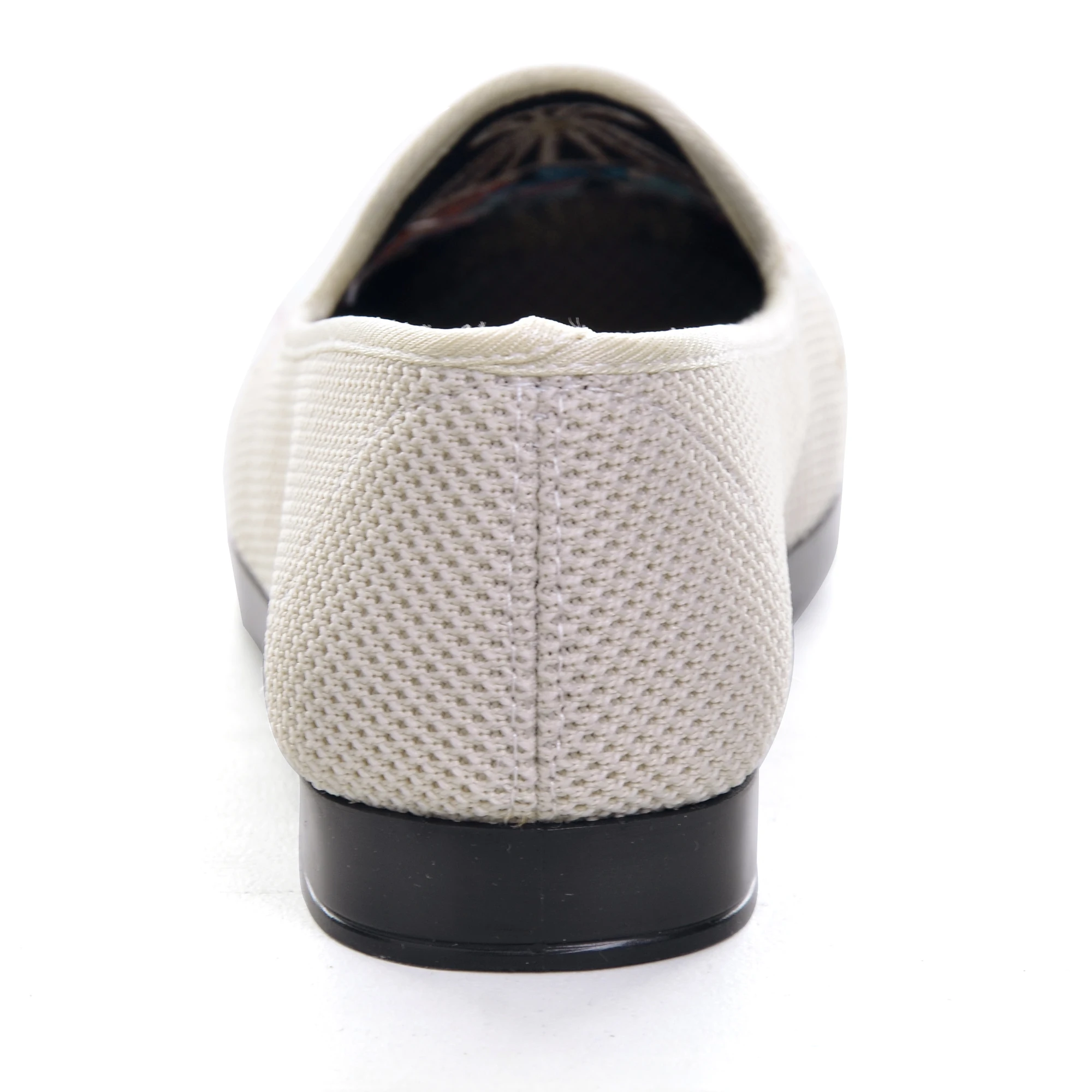 Парусиновая женская обувь без шнуровки Нарядная Балетки на плоской подошве с