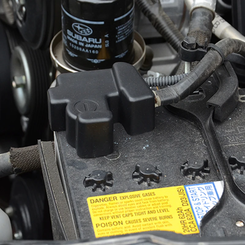 QHCP батарея двигателя автомобиля отрицательные Кабельные Клеммы крышки наклейки