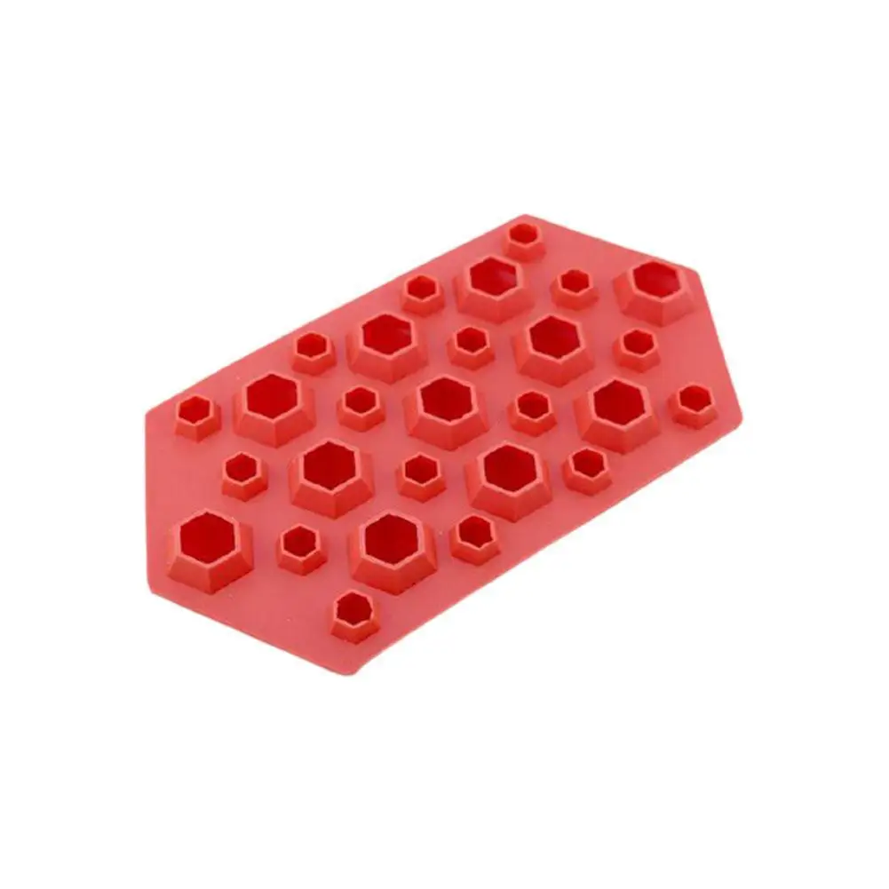

3D Diamond Ice Cube Silicone Mold Tray DIY Pudding Tool Kitchen Bar Cream Maker Ball Tools Whiskey For Party Ice Maker A0Y1