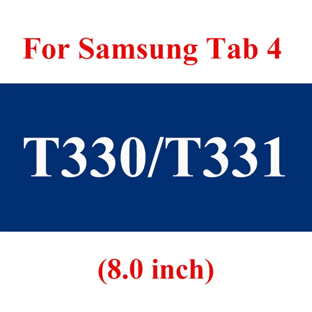 Застекленный Защитное стекло для Samsung Galaxy Tab 4 8,0 t380 t385 t350 t355 t330 t331 защита экрана планшета Закаленное стекло пленка - Цвет: Застекленный