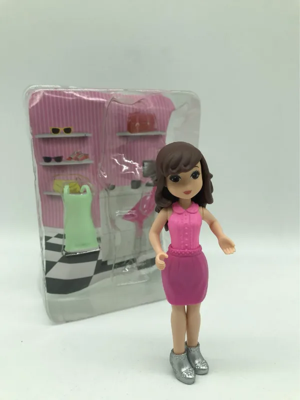 Модная миниатюрная кукла-помощник магазина игрушечный домик для девочек кукла