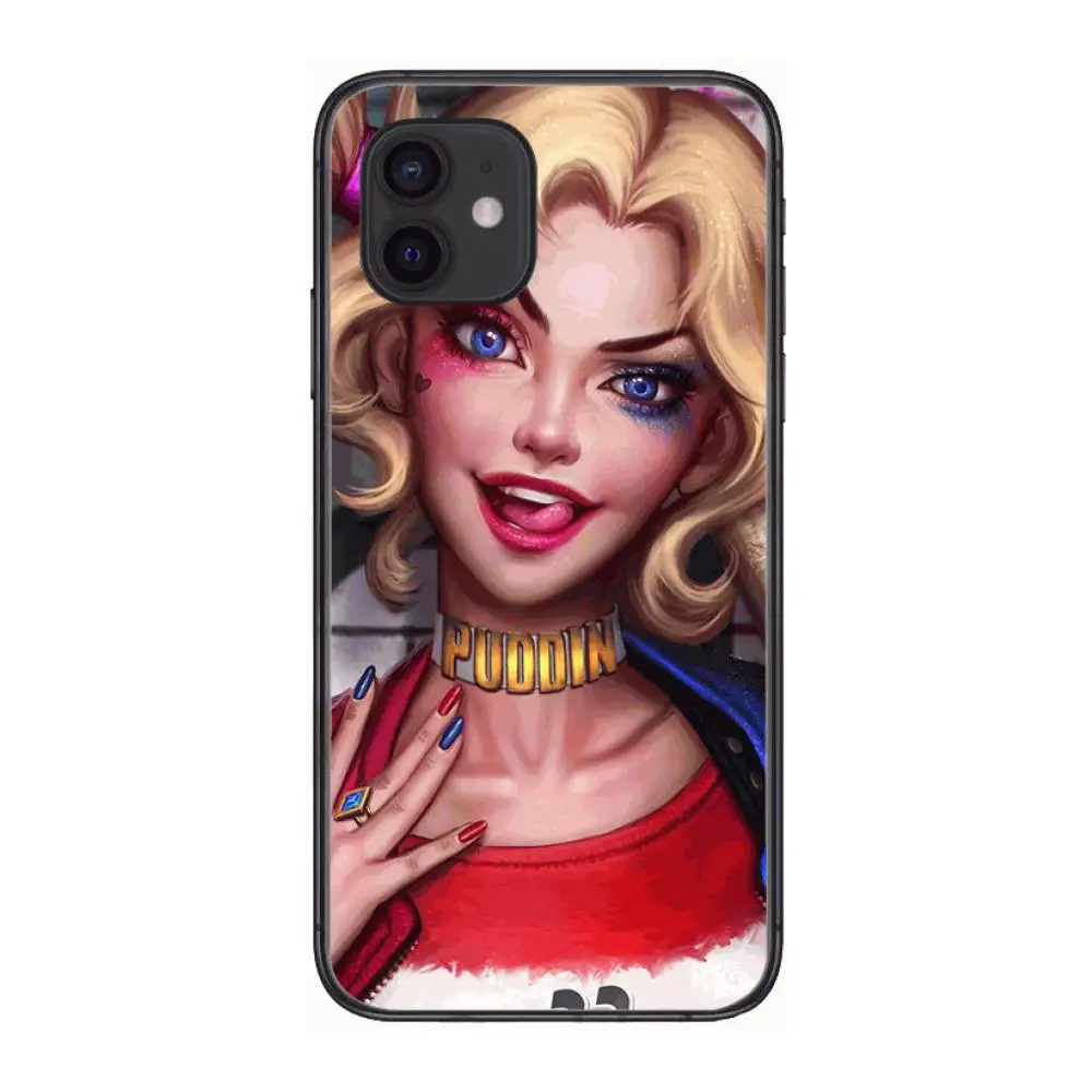 

personality Style Phone Case cover For iphone 12 pro max 11 8 7 6 s XR PLUS X XS SE 2020 mini black cell shell