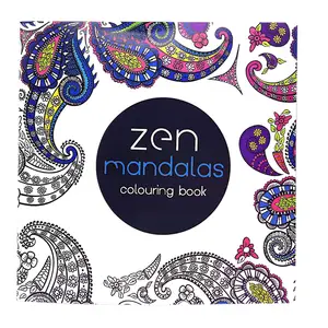 Livro Pintura Adulto Antiestresse Mandalas E Outros Desenhos Budistas