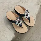 Женские сандалии на танкетке, босоножки с клипсой, пляжная обувь, дышащие, брендовые дизайнерские, лето 2020